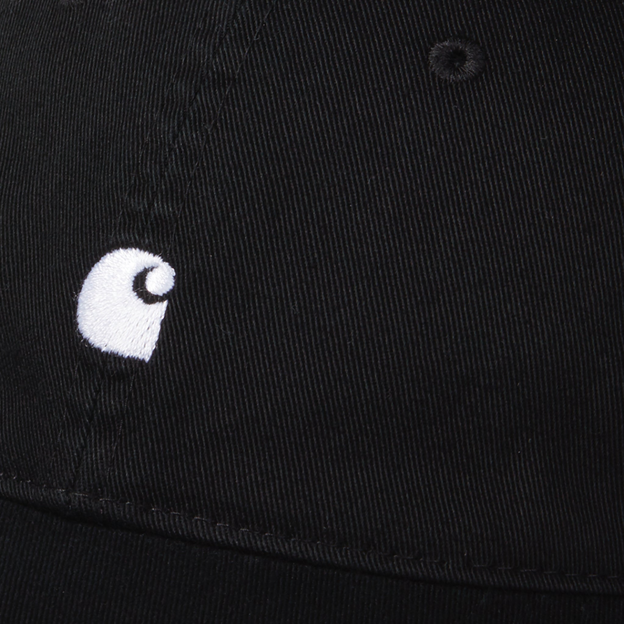 Carhartt Wip Madison Logo Cap Black White