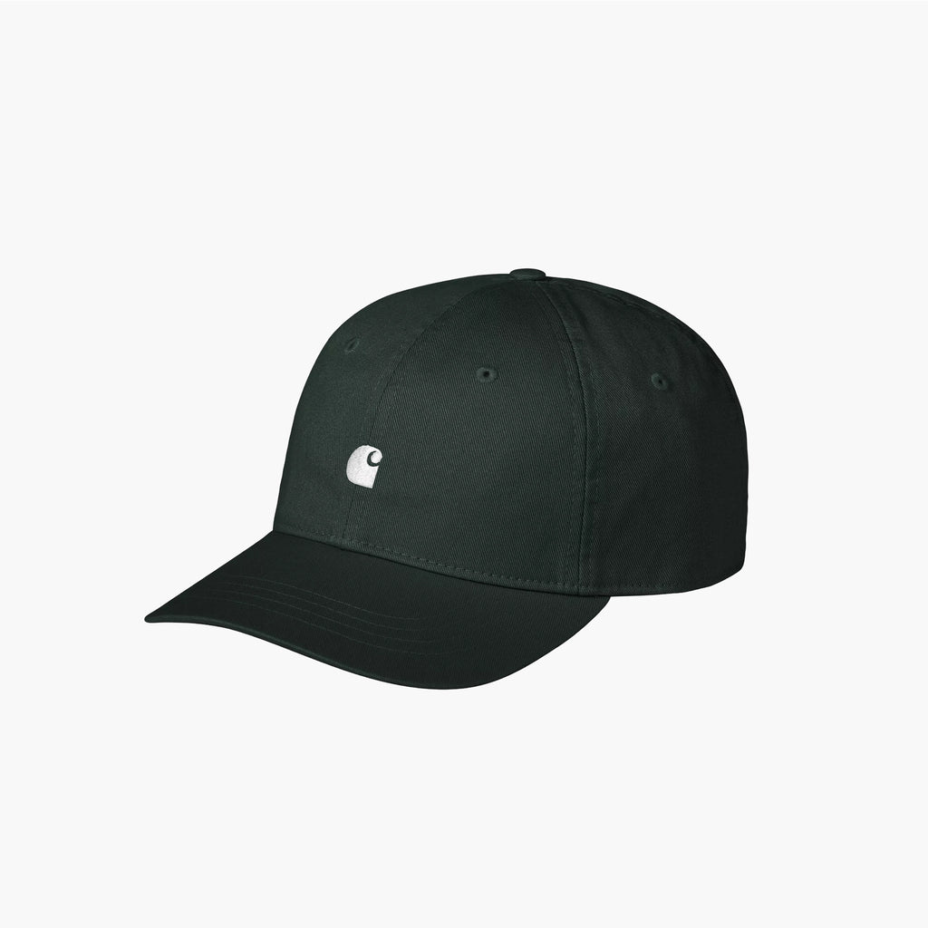 Carhartt WIP Madison Logo Cap - Dark Scarab / White