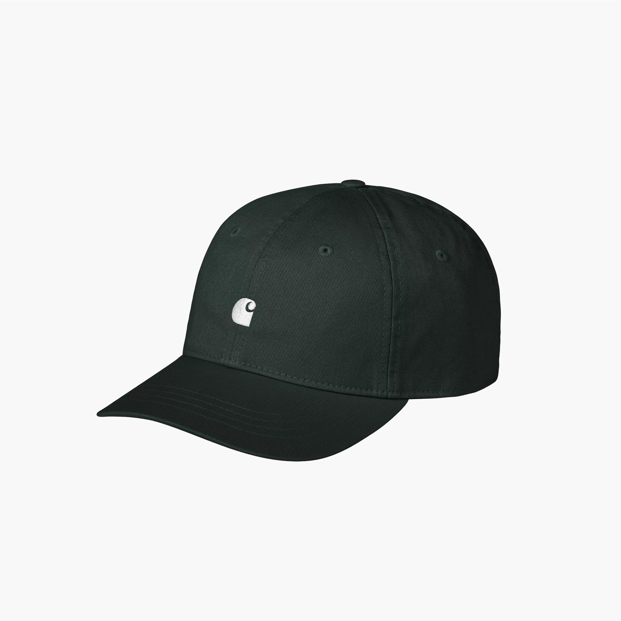 Carhartt WIP Madison Logo Cap - Dark Scarab / White