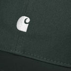 Carhartt WIP Madison Logo Cap - Dark Scarab / White