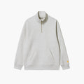Carhartt WIP Chase Neck Zip Sweat Ash Heather