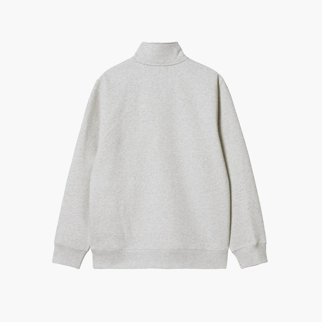 Carhartt WIP Chase Neck Zip Sweat Ash Heather