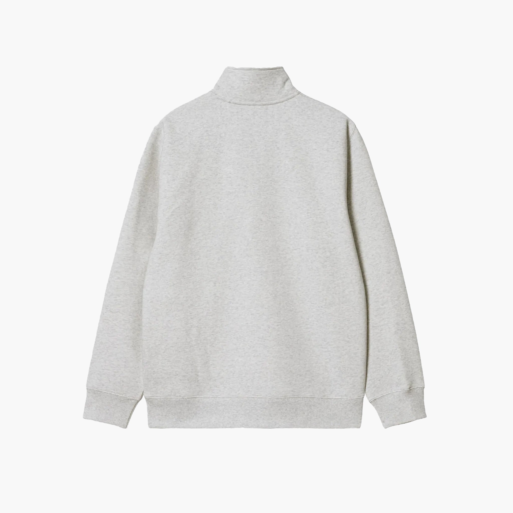 Carhartt WIP Chase Neck Zip Sweat Ash Heather