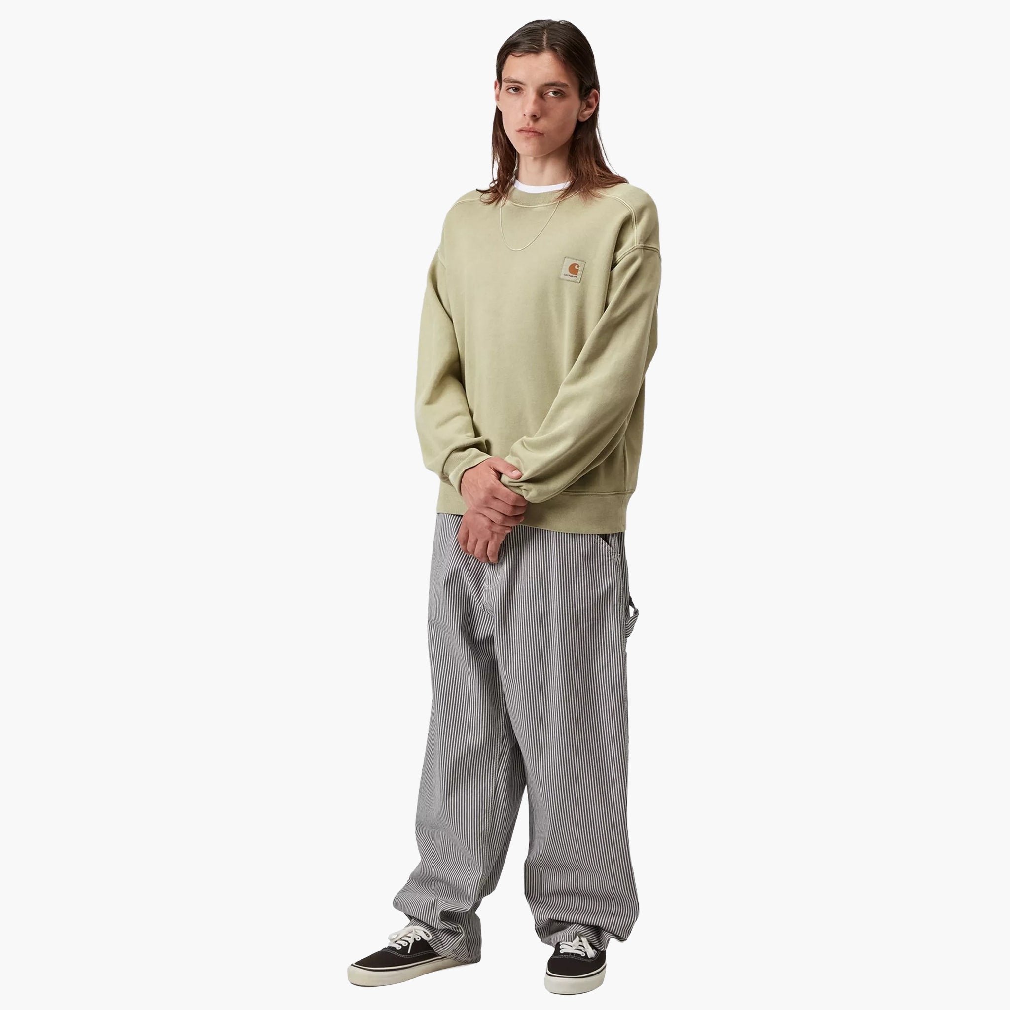 Carhartt WIP Nelson Sweat Gentle Green