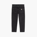 Carhartt WIP Newel Pant, Black Stone Washed