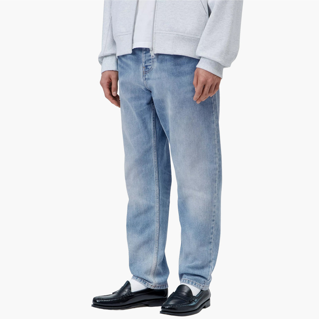 Carhartt Wip Newel Pant Blue, leicht verwaschen