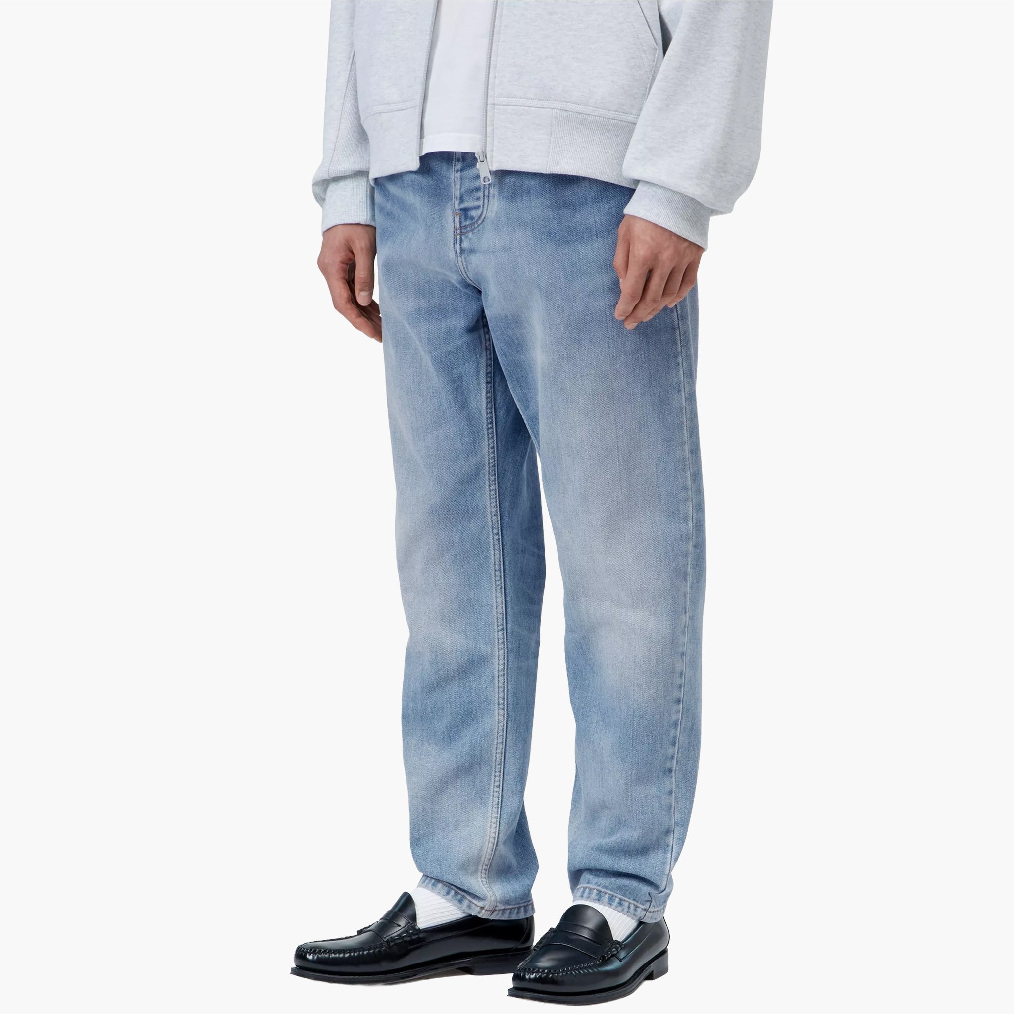 Carhartt Wip Newel Pant Blue, leicht verwaschen
