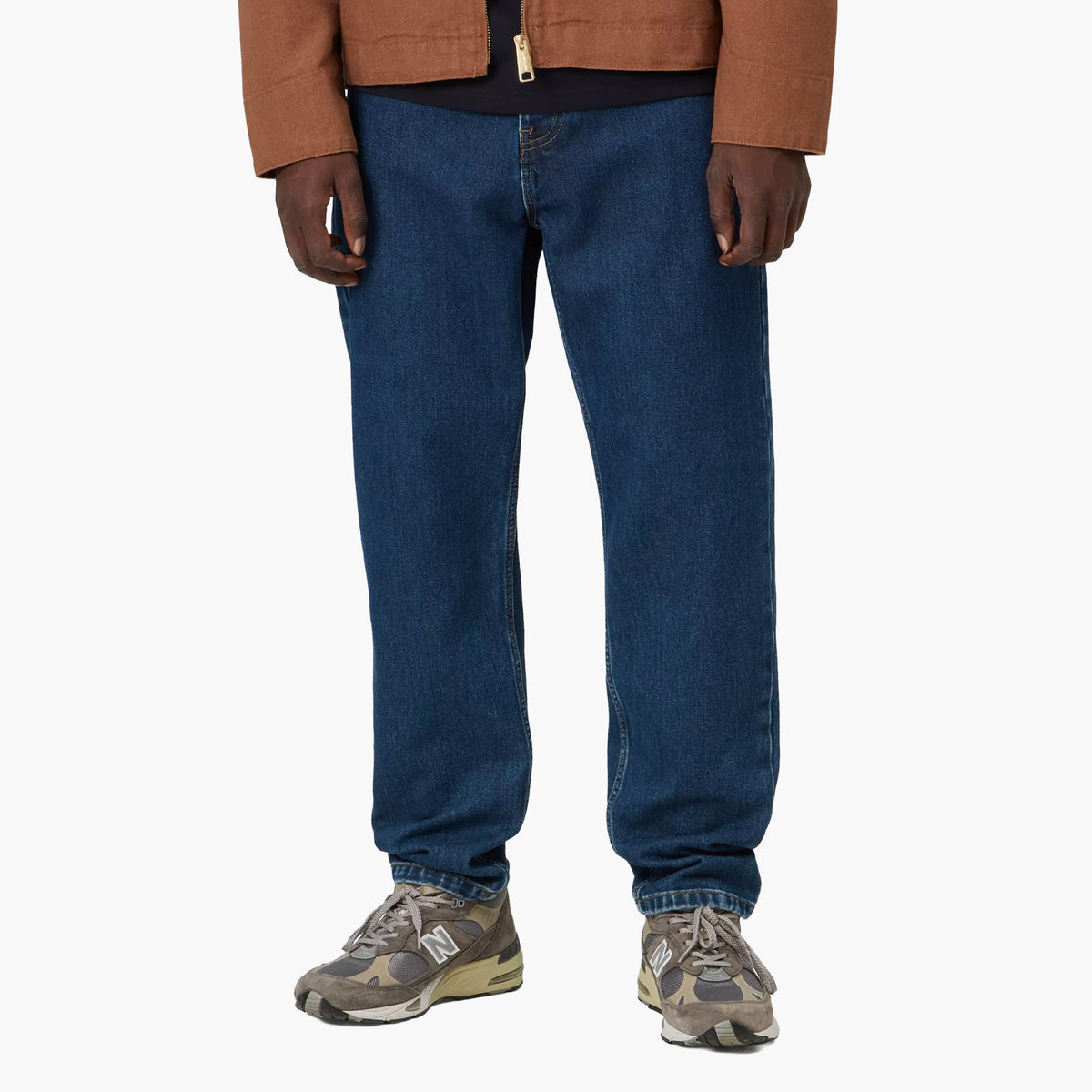 Carhartt Wip Newel Pant Blue, leicht verwaschen