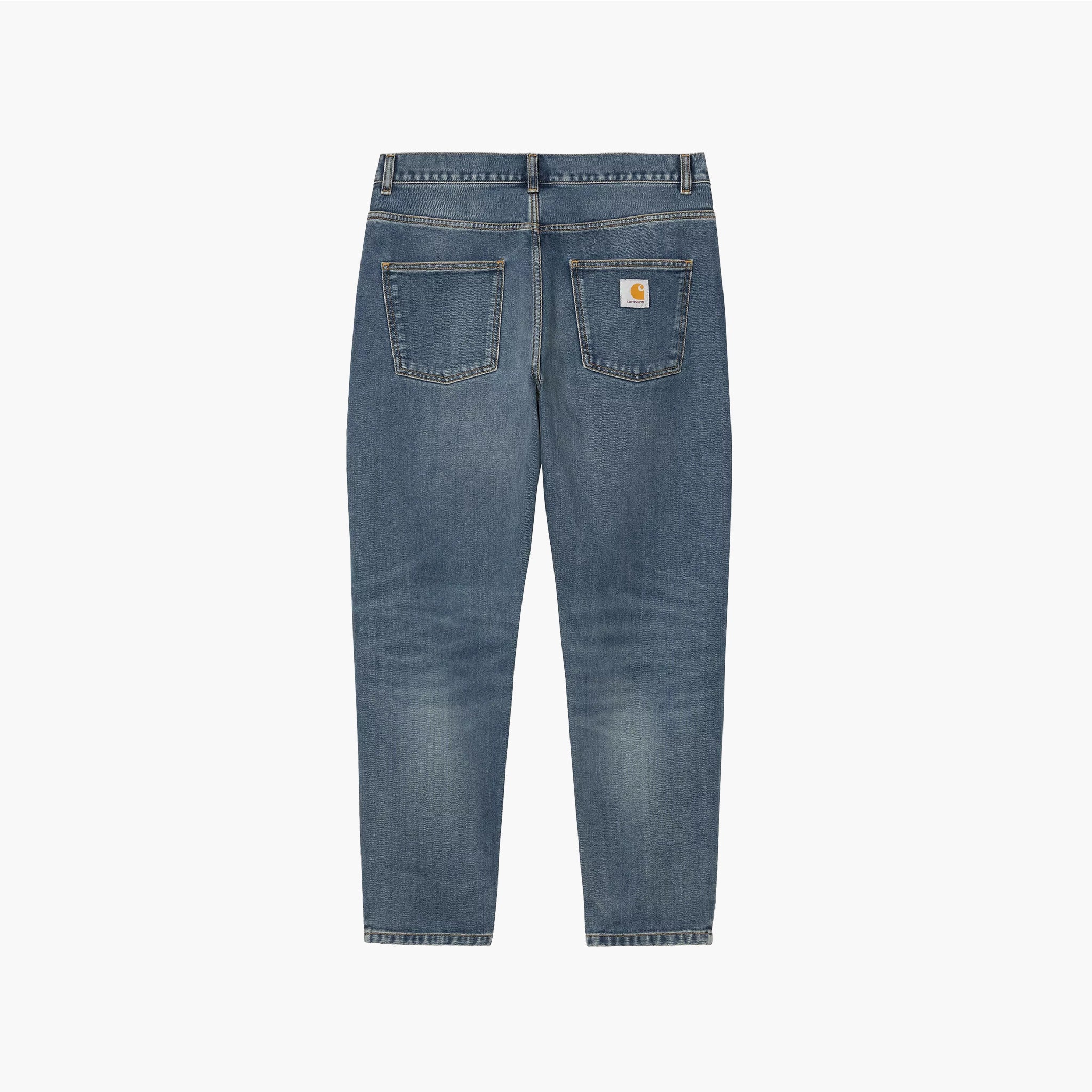 Carhartt Wip Newel Pant Blue, Dark used wash