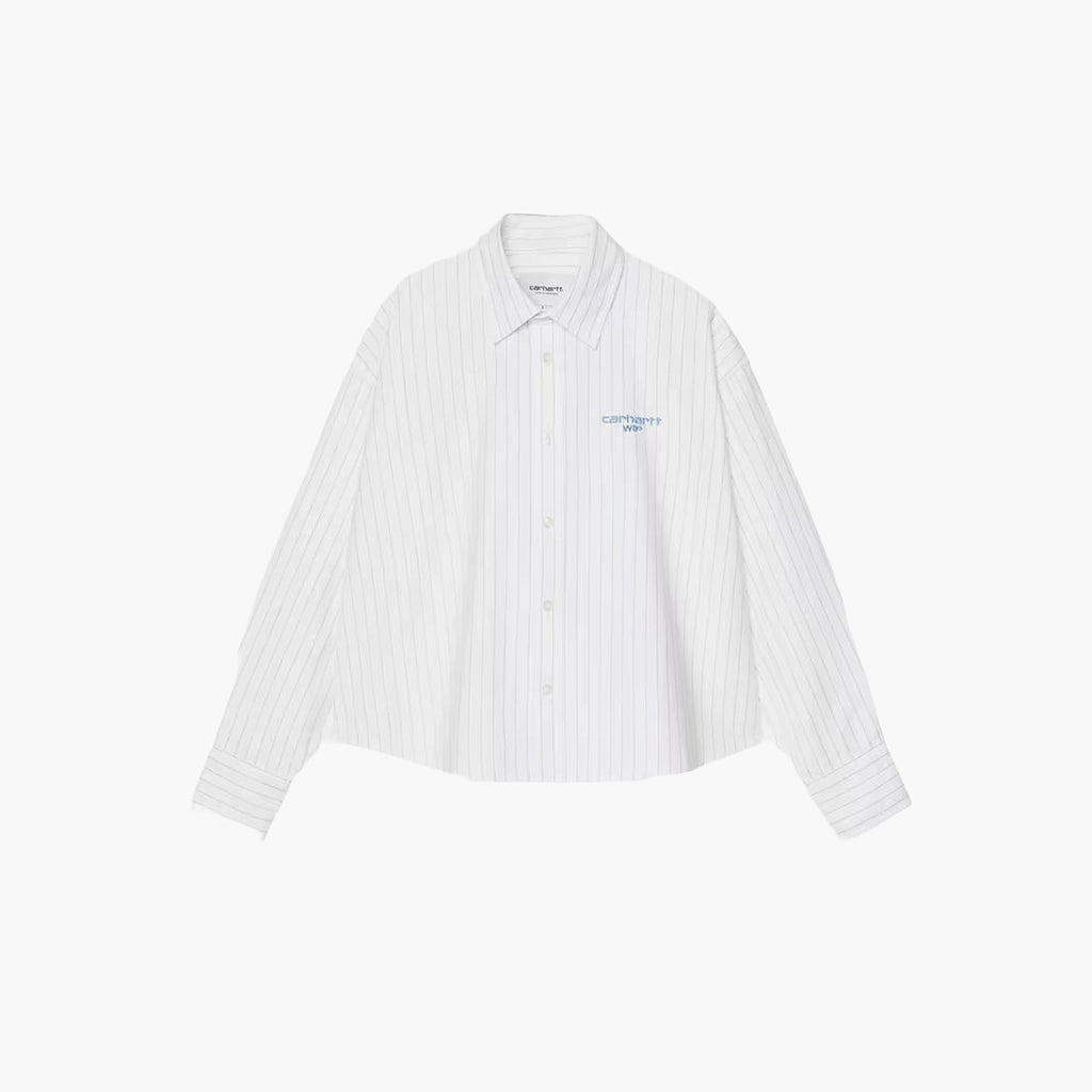 Carhartt WIP Women's L/S Cassel Shirt - White Stripe