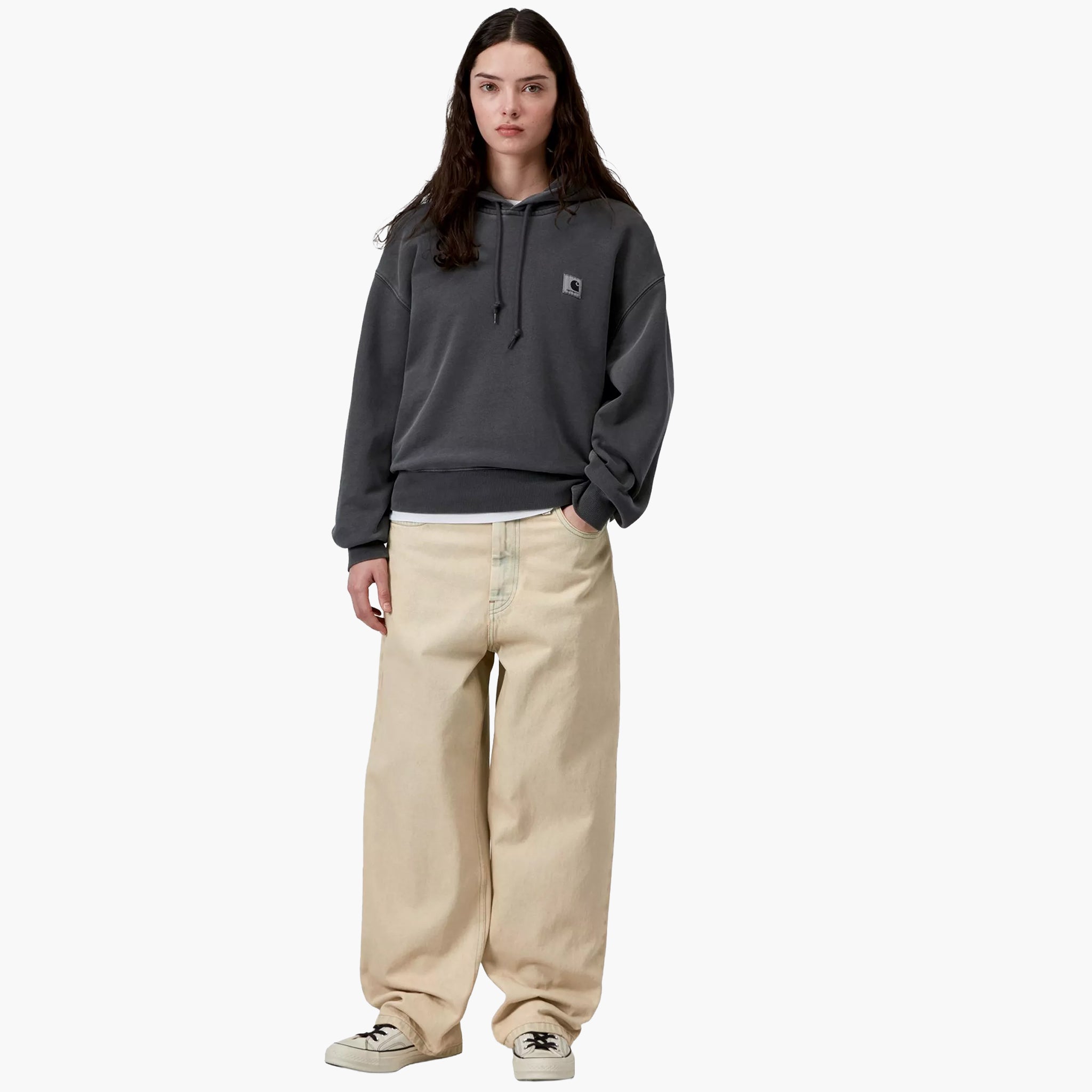 Carhartt WIP Women's Brandon Pant - Blue Sand Bleached