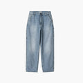 Carhartt WIP Women's Brandon Single Knee Pant - Blue Burst Washed