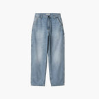 Carhartt WIP Women's Brandon Single Knee Pant - Blue Burst Washed