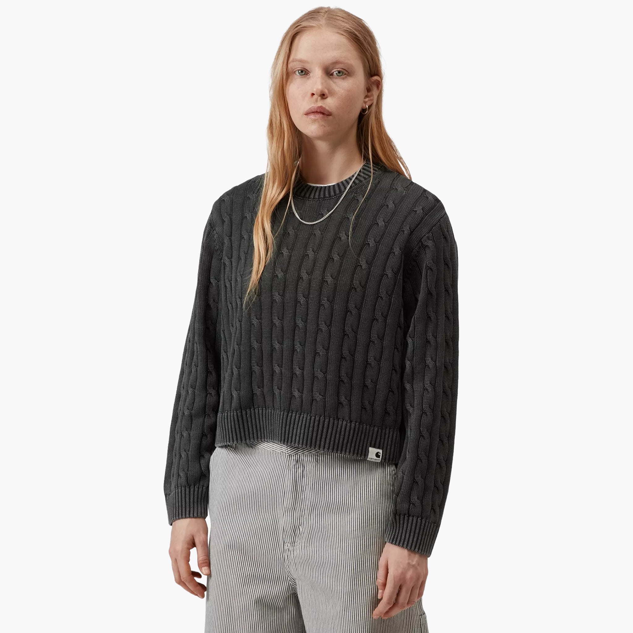 Carhartt WIP Women's Carter Knit Sweat - Black