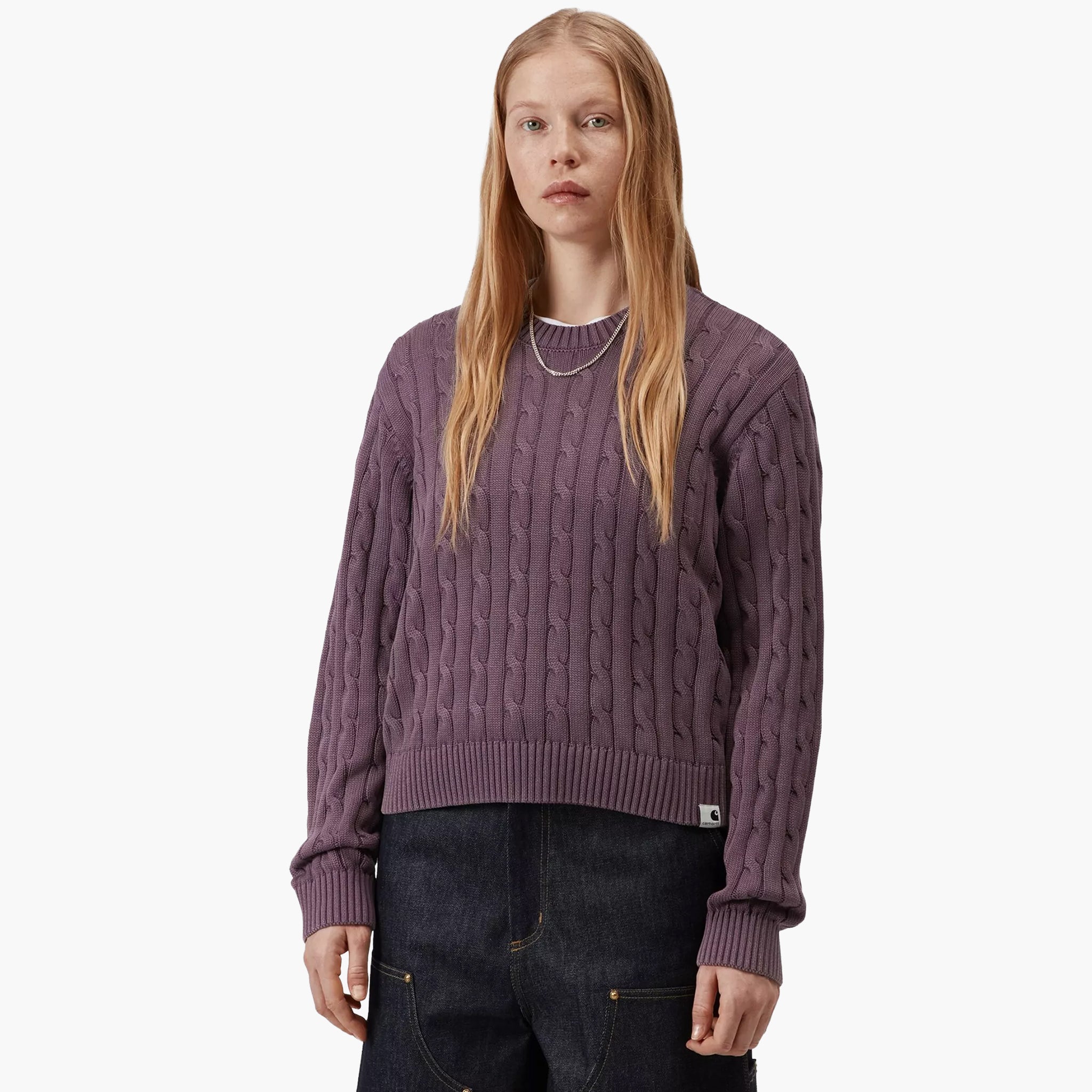 Carhartt WIP Women's Carter Knit Sweat - Pink