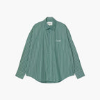 Carhartt WIP Women's L/S Grimsby Shirt - Stripe Saguaro