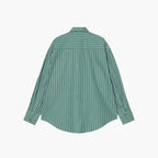 Carhartt WIP Women's L/S Grimsby Shirt - Stripe Saguaro