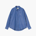 Carhartt WIP Damen LS Gowan Shirt Stripe Lapis