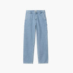 Carhartt WIP Women's Pierce Pant - Blue Light Stone Washed