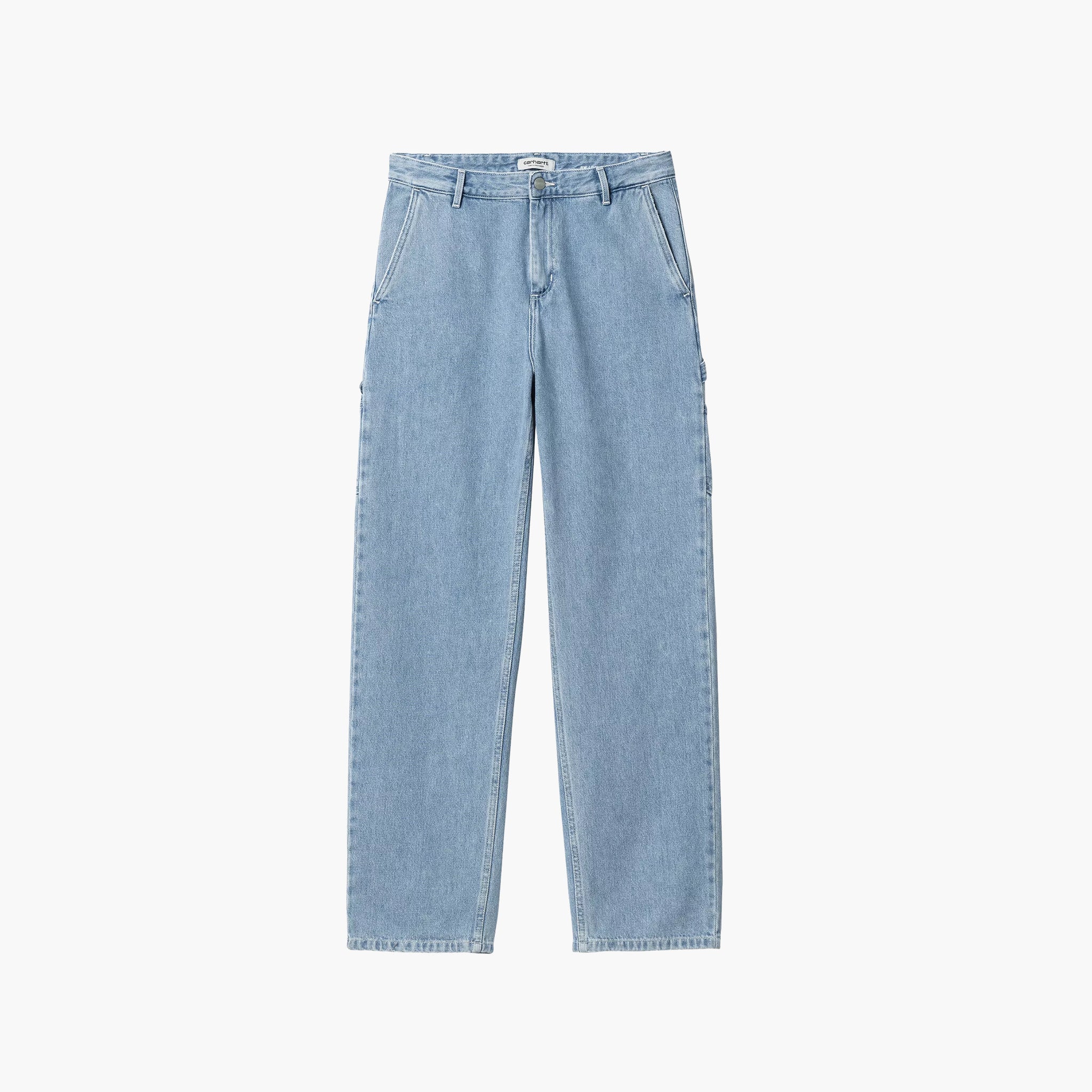 Carhartt WIP Women's Pierce Pant - Blue Light Stone Washed