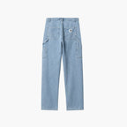Carhartt WIP Women's Pierce Pant - Blue Light Stone Washed