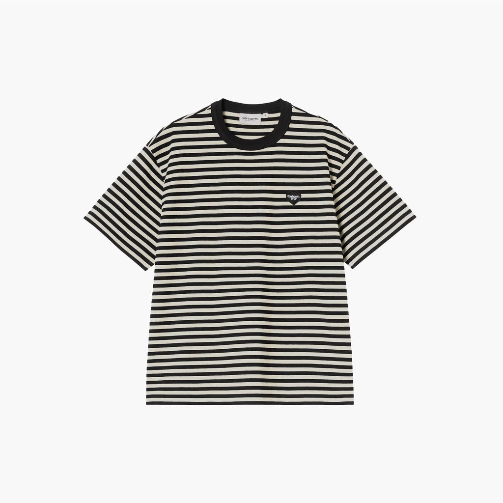 Carhartt Wip Damen S/S Essy T-Shirt Stripe Black Wax