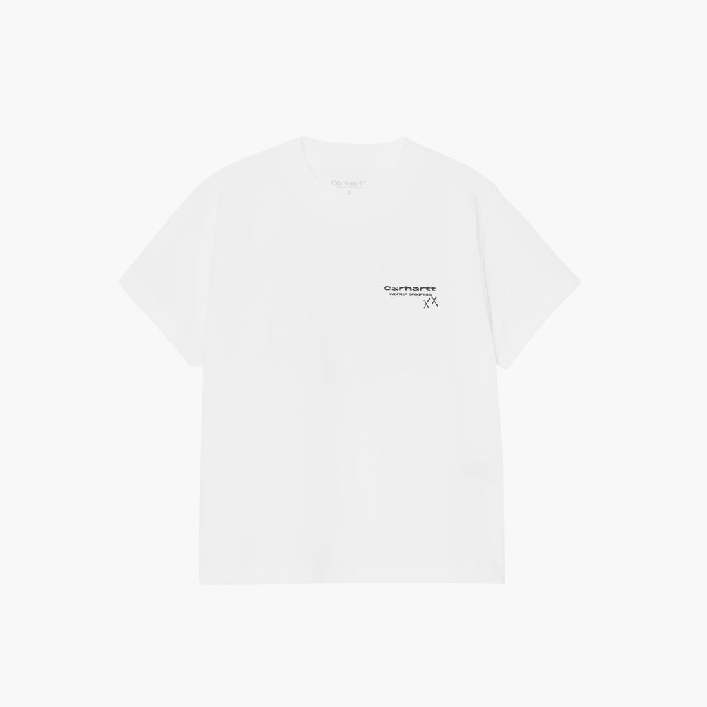 Carhartt WIP Women's SS Garble T-Shirt - White