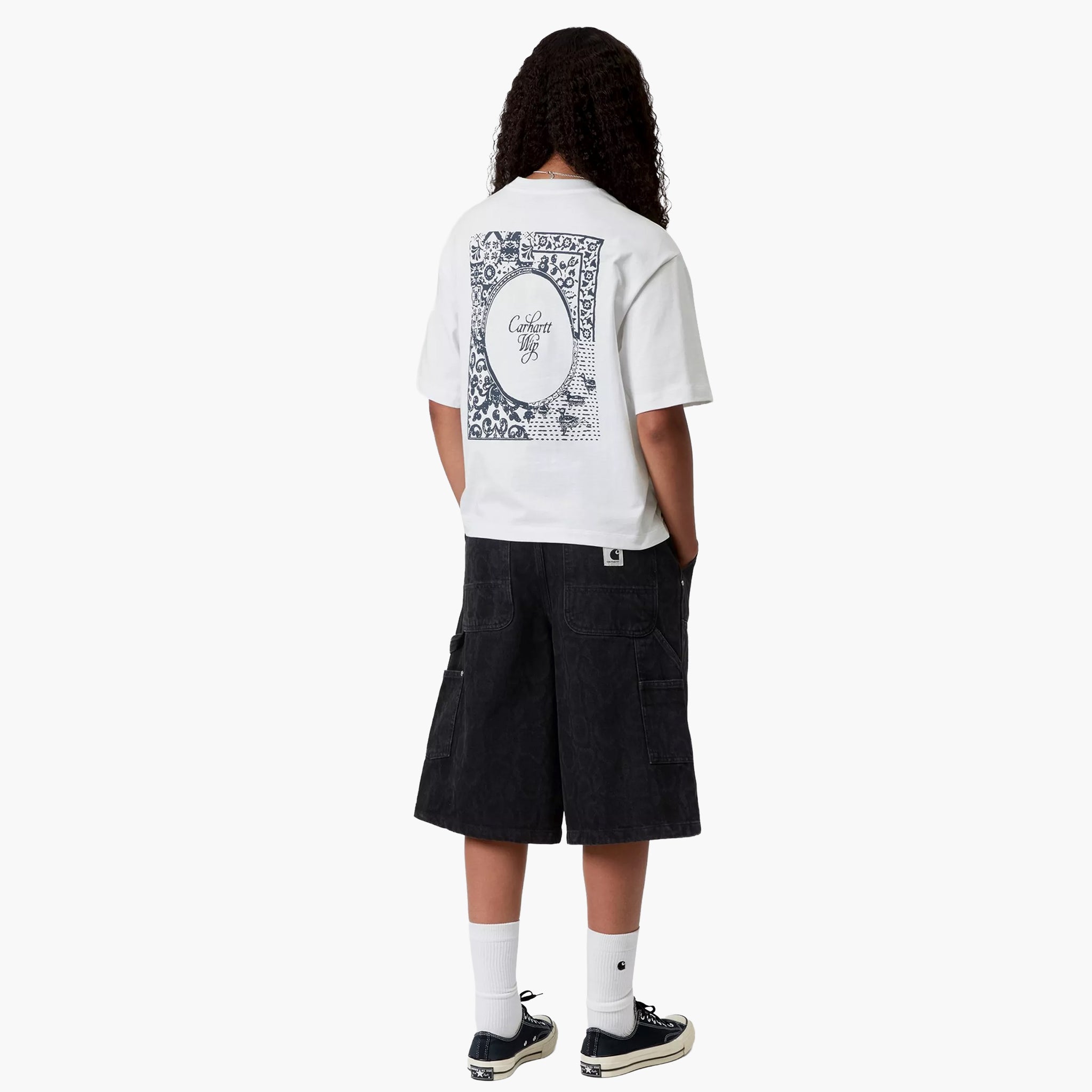 Carhartt WIP Women SS Vestige T-Shirt - White