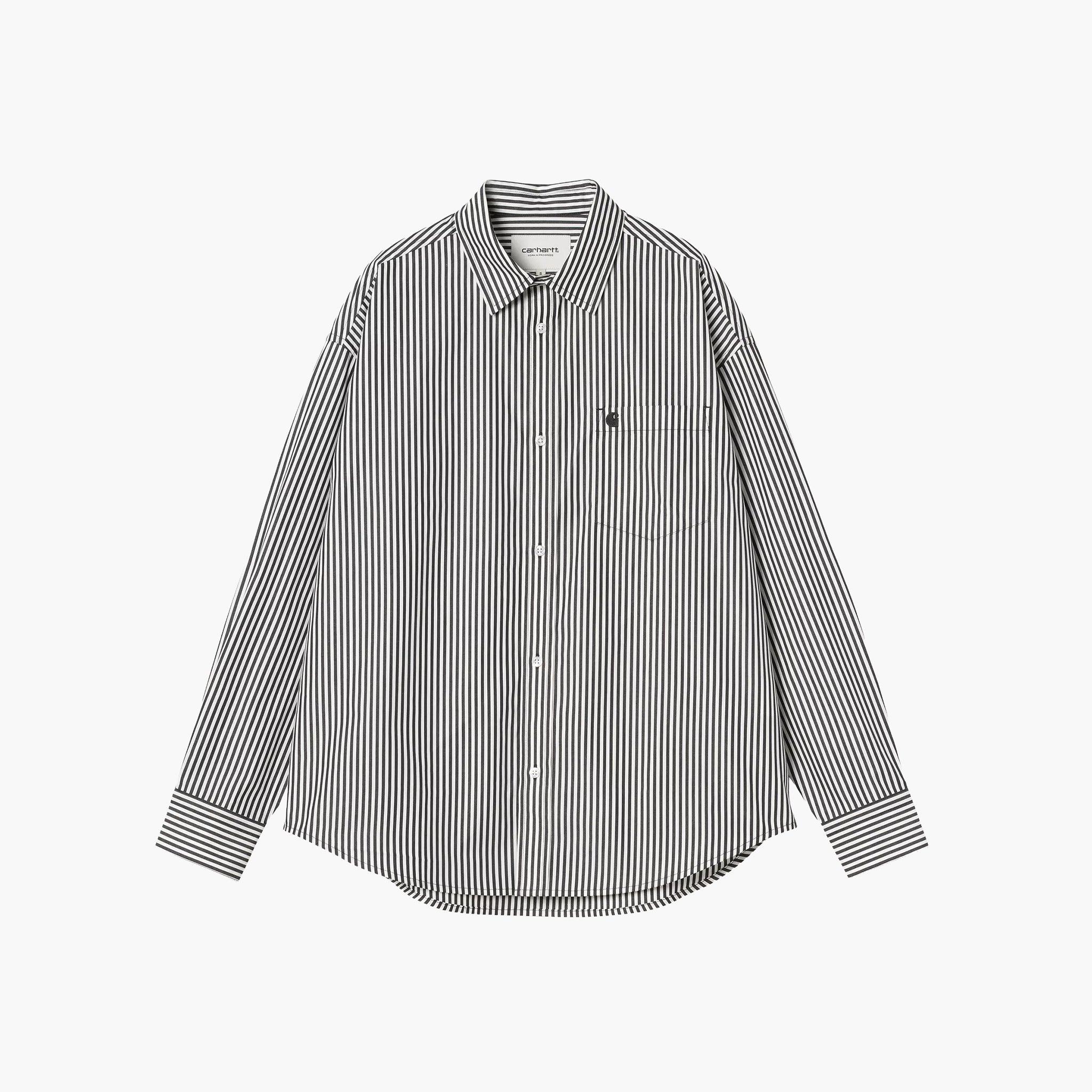 Carhartt WIP Women's L/S Daldry Shirt - Black / Wax