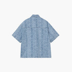 Carhartt WIP Women's S/S Snake Lovilia Shirt - Snake Camo