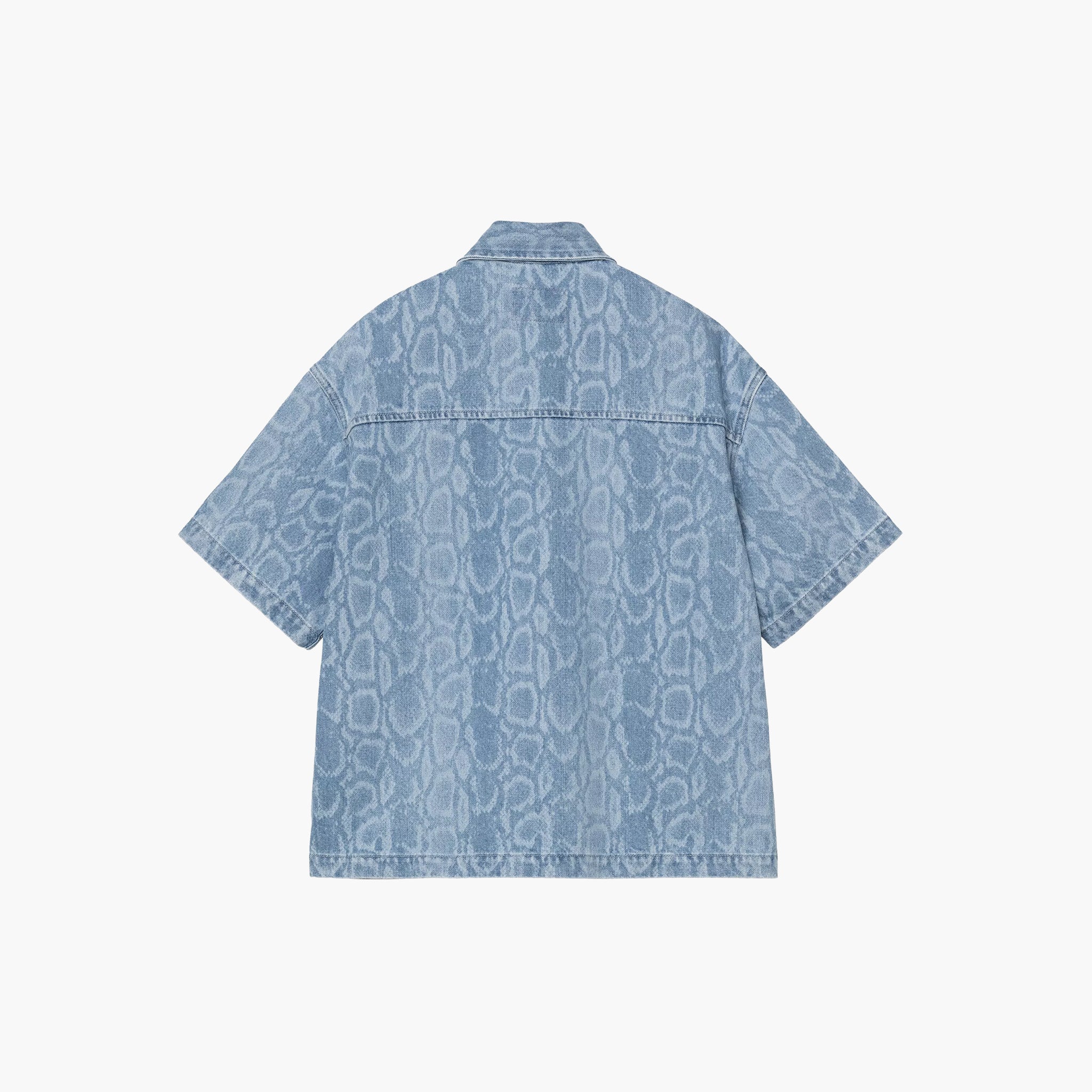 Carhartt WIP Women's S/S Snake Lovilia Shirt - Snake Camo