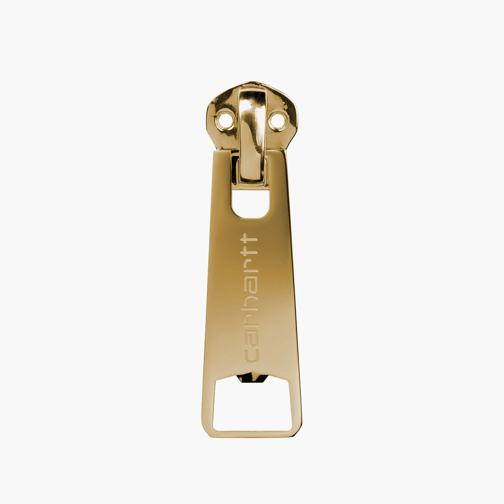 Carhartt WIP Zip Bottle Opener - Gold