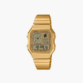 Casio Vintage A168WEGB-1B Schwarz Gold