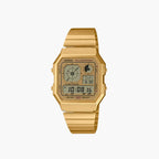 Casio Vintage A168WEGB-1B Schwarz Gold