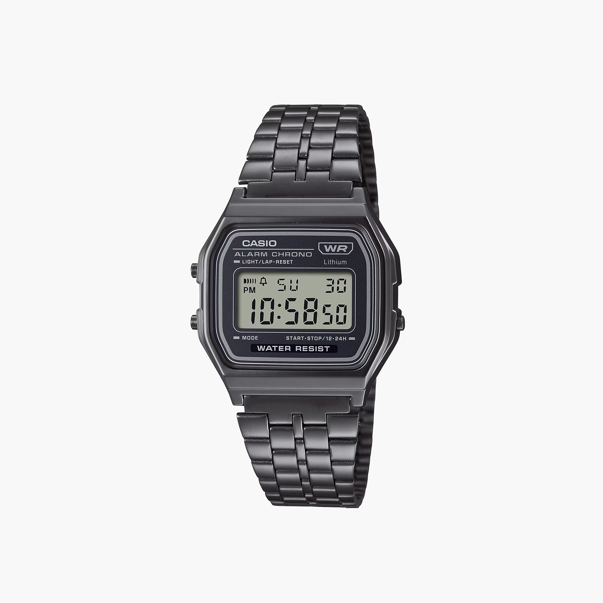 Casio Vintage A168WA-1 Black Black