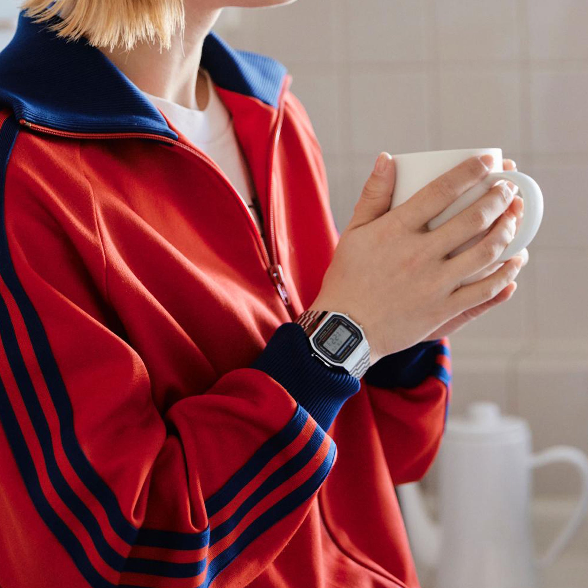 Casio Vintage A168WA-1 Silver Black