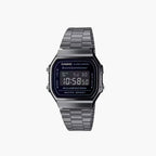 Casio Vintage A168WEGB-1B Schwarz Gold
