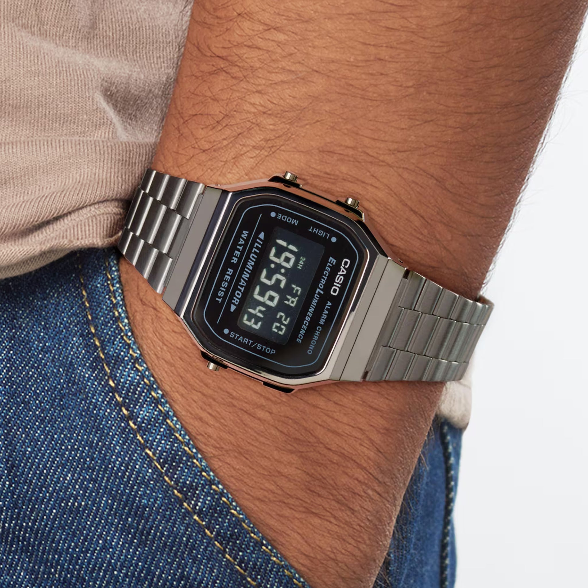 Casio Vintage A168WEGG-1B Gunmetal