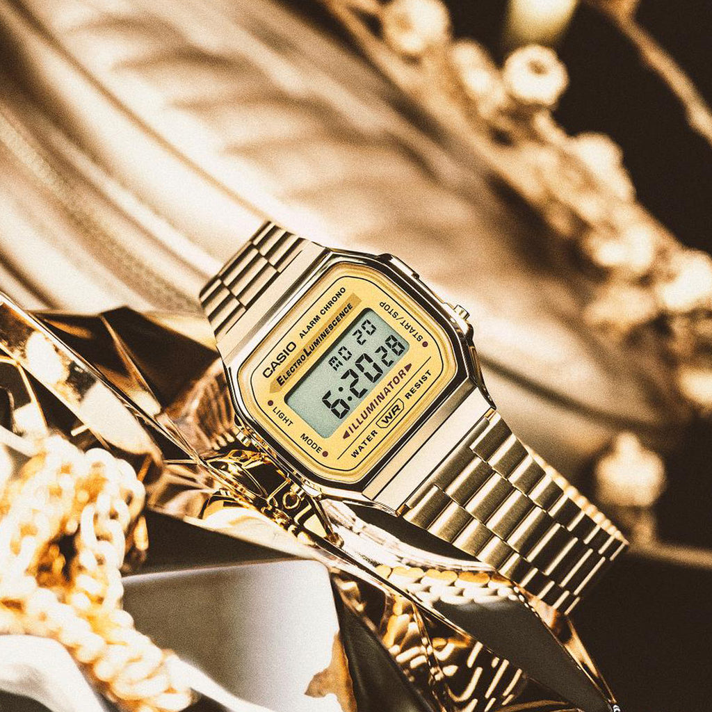 Casio Vintage A168WG-9 Gold
