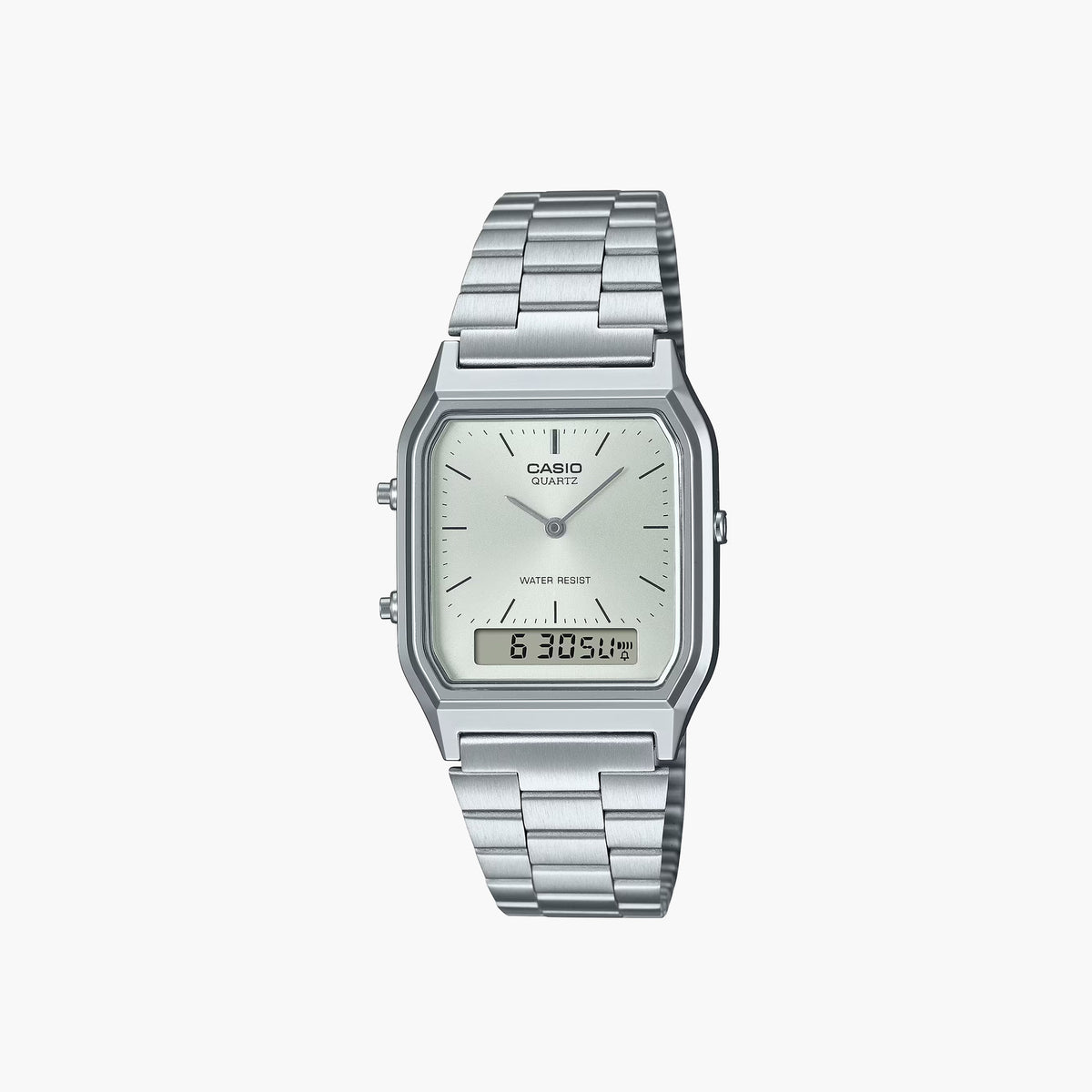 Casio Vintage AQ-230A Series Silver / Silver