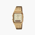 Casio Vintage A168WEGB-1B Schwarz Gold