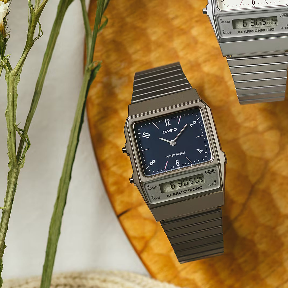 Casio Vintage AQ-800EB-2AEF Black / Dark Blue