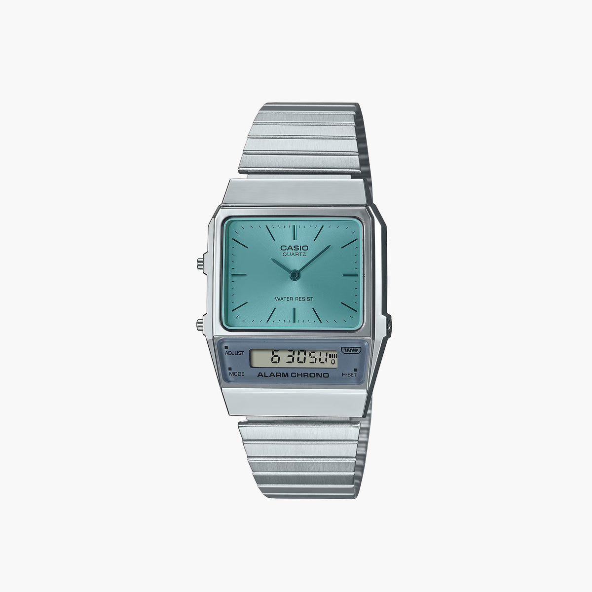 Casio Vintage AQ-800EC-2AEF Silver / Light Blue