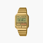 Casio Vintage A168WEGB-1B Schwarz Gold