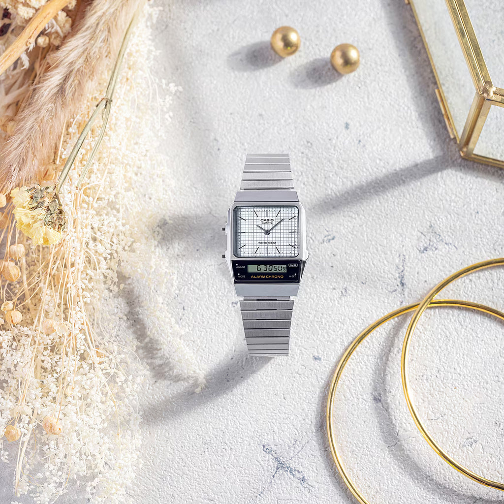 Casio Vintage AQ-800E-7A Silver