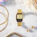 Casio Vintage A168WEGB-1B Schwarz Gold