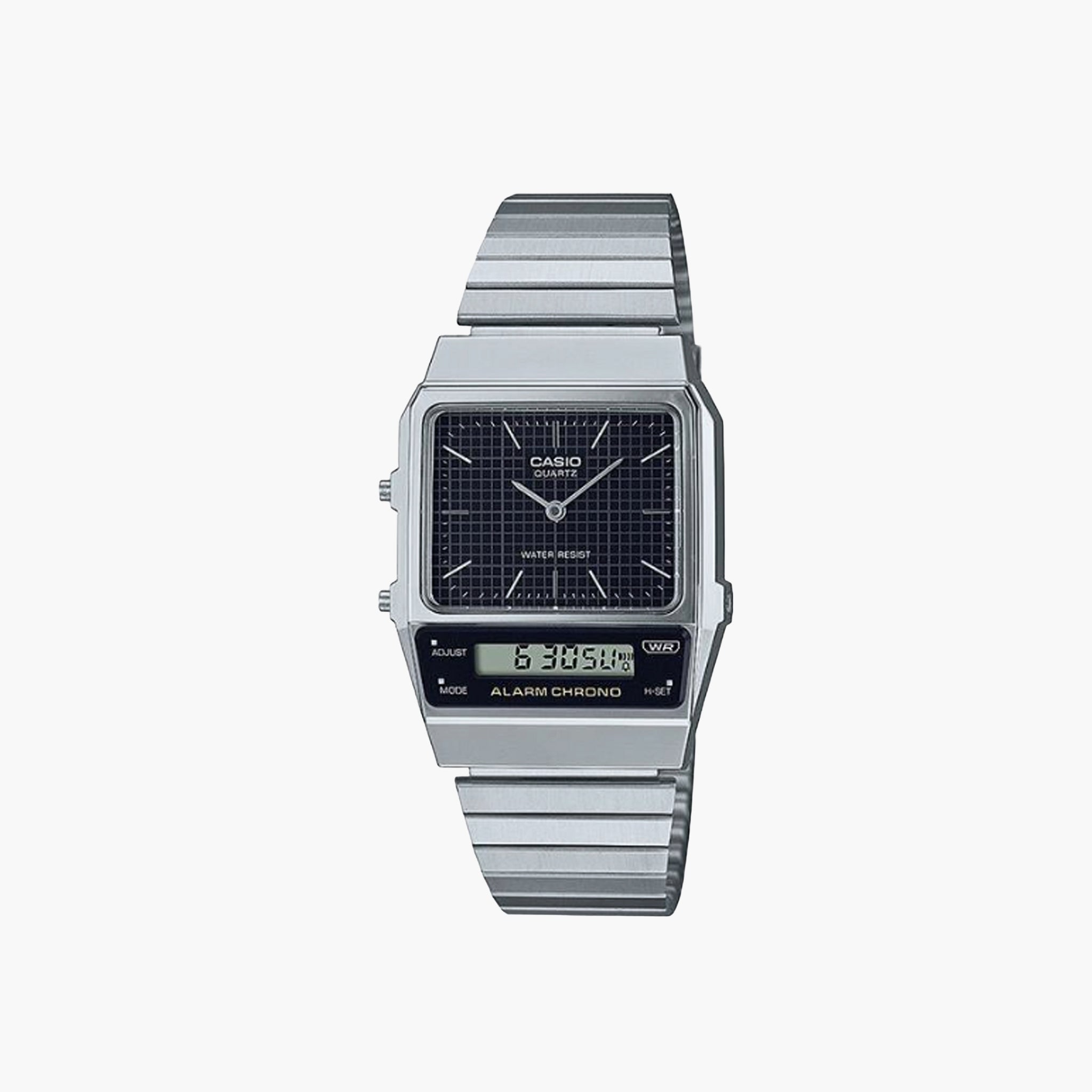 Casio Vintage AQ-800E-1AEF Silver Black