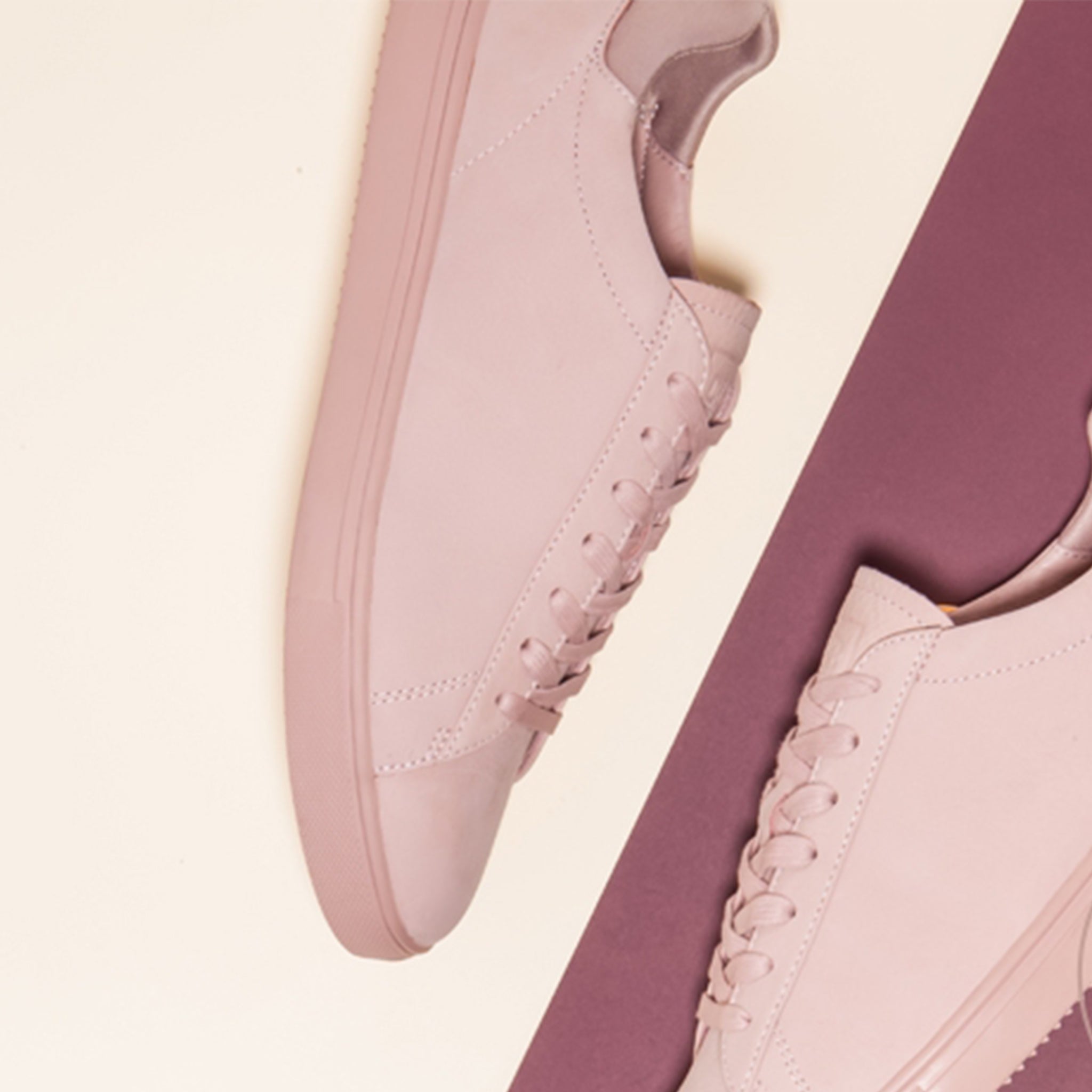 Clae Bradley - Light Pink Oiled Leather