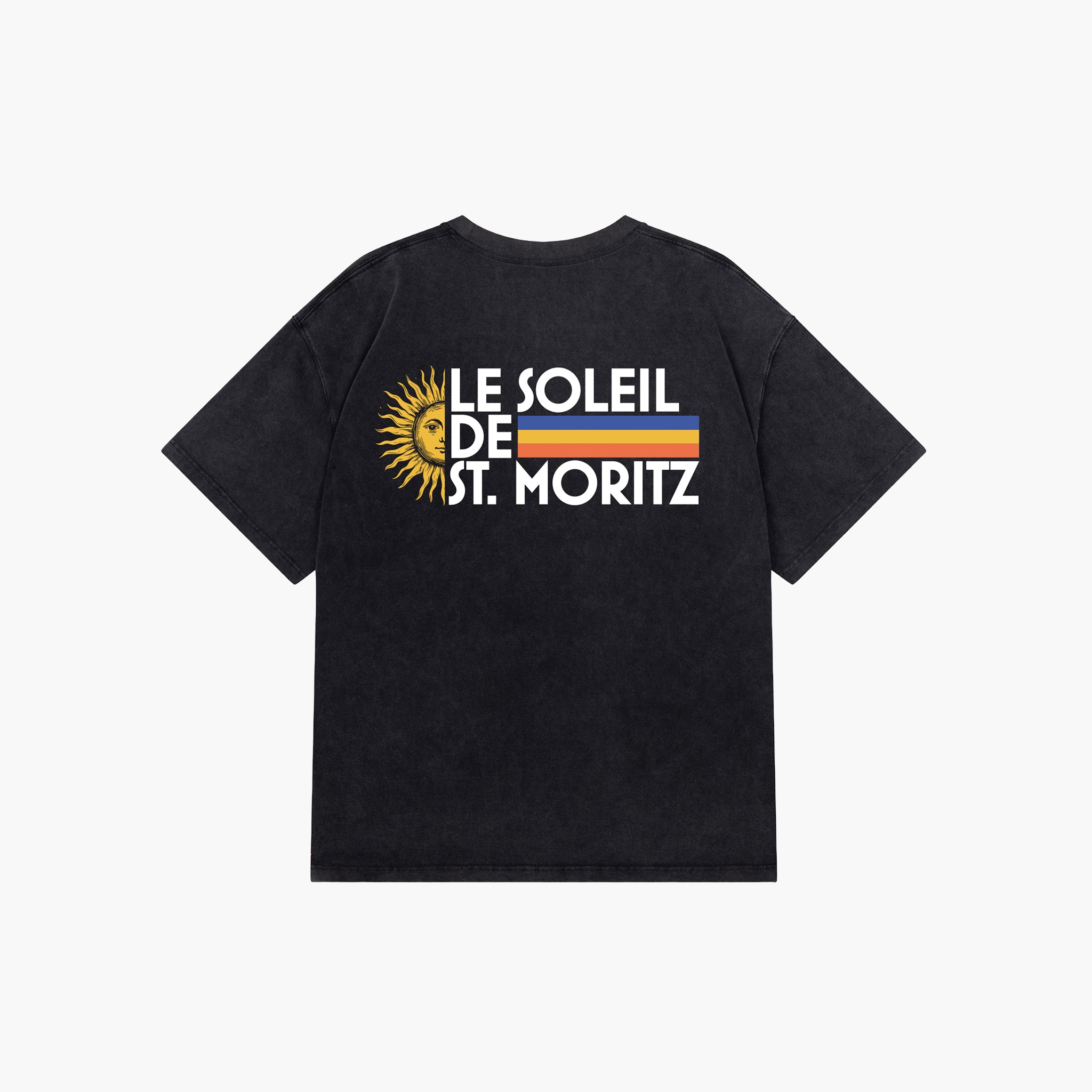 Collectiq Le Soleil T-Shirt - Faded Black