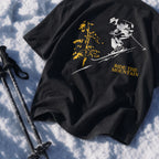Collectiq Ride the Mountain T-Shirt - Faded Black